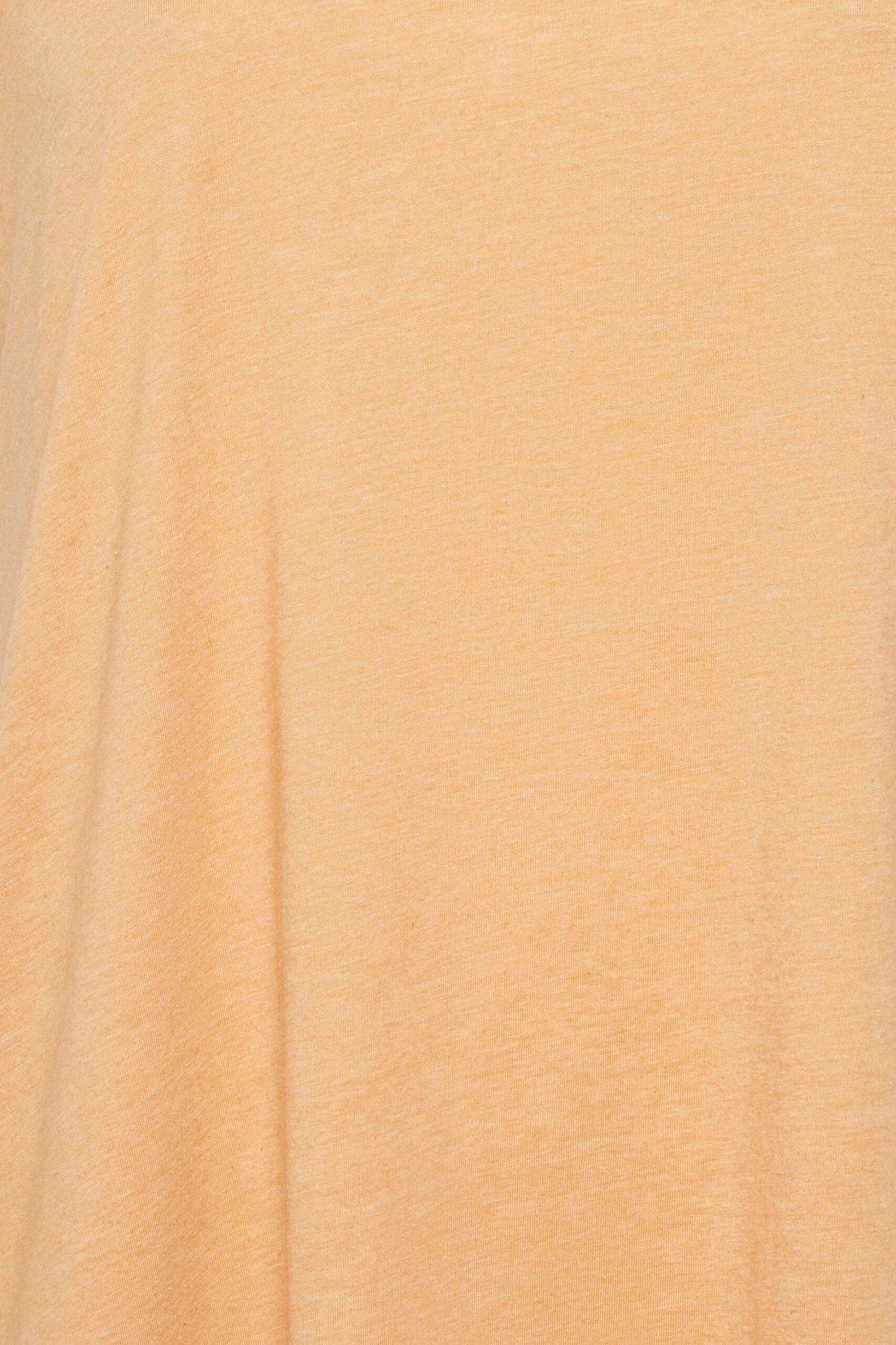 YOURS Curve Orange Marl Essential V-Neck T-Shirt - Image 3