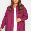 LIMITED COLLECTION Curve Purple Oversized Shacket