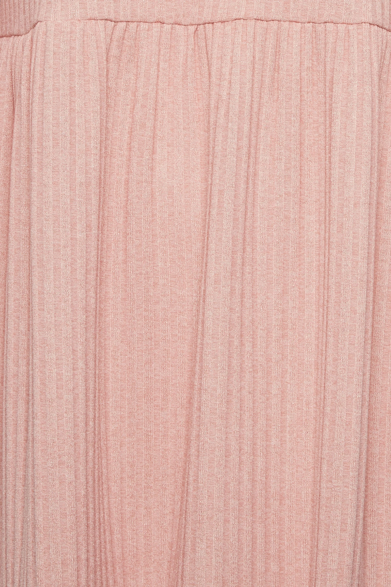 YOURS Curve Pink Ribbed Tiered Midi Dress - Image 4