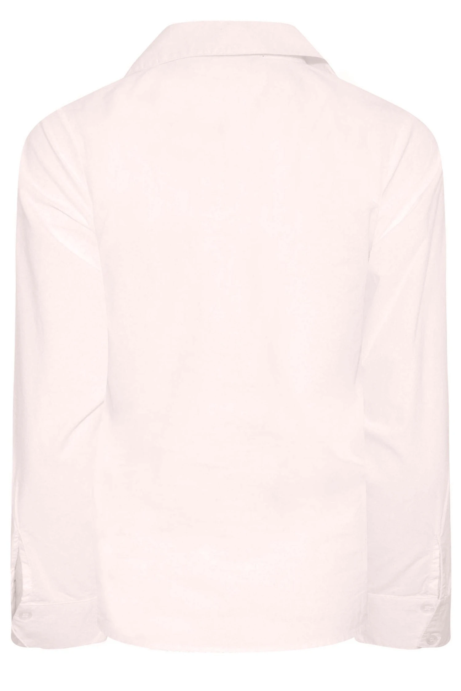 YOURS PETITE Curve Pink Fitted Cotton Shirt - Image 6