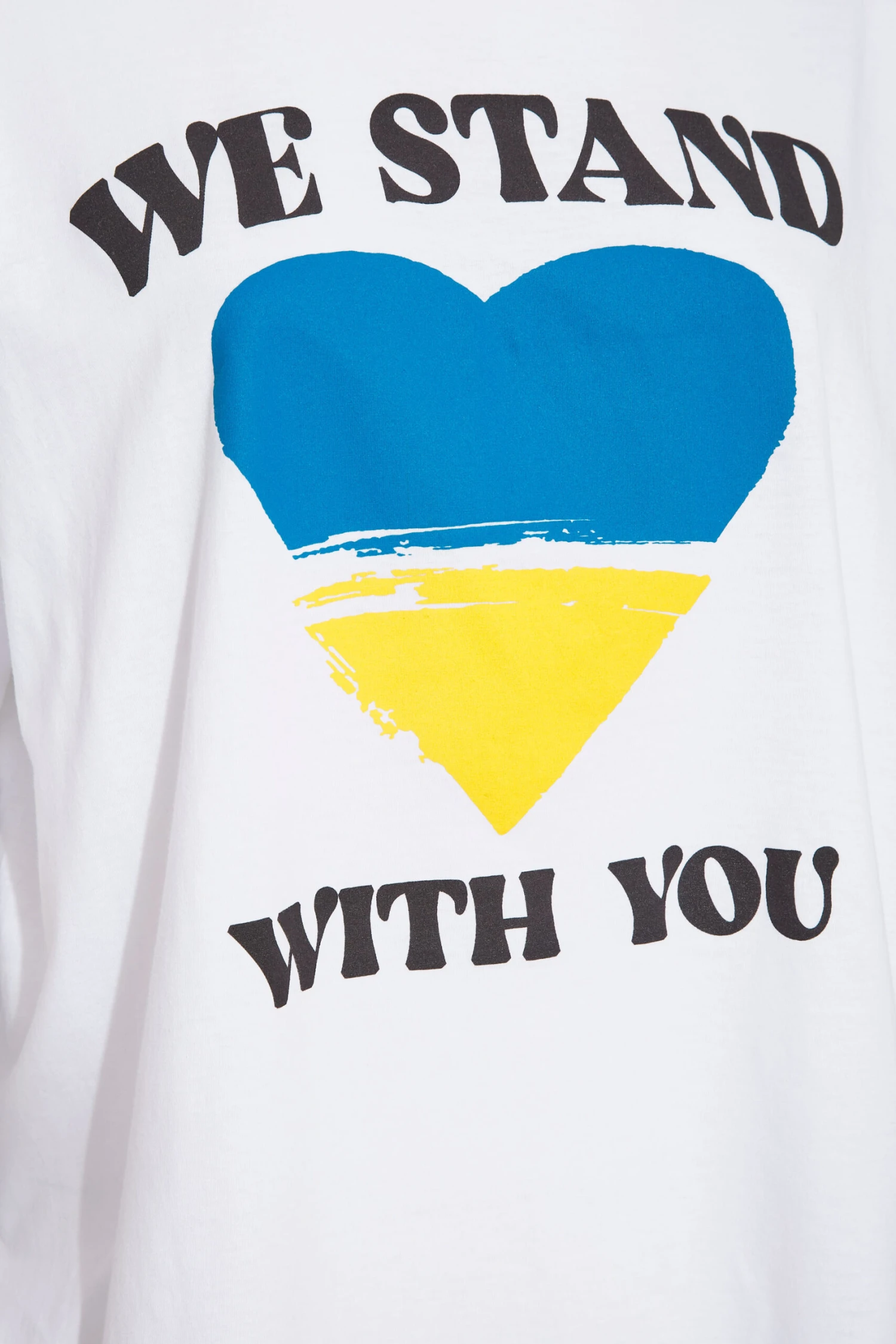 YOURS Ukraine Crisis 100% Donation 'We Stand With You' T-Shirt - Image 5
