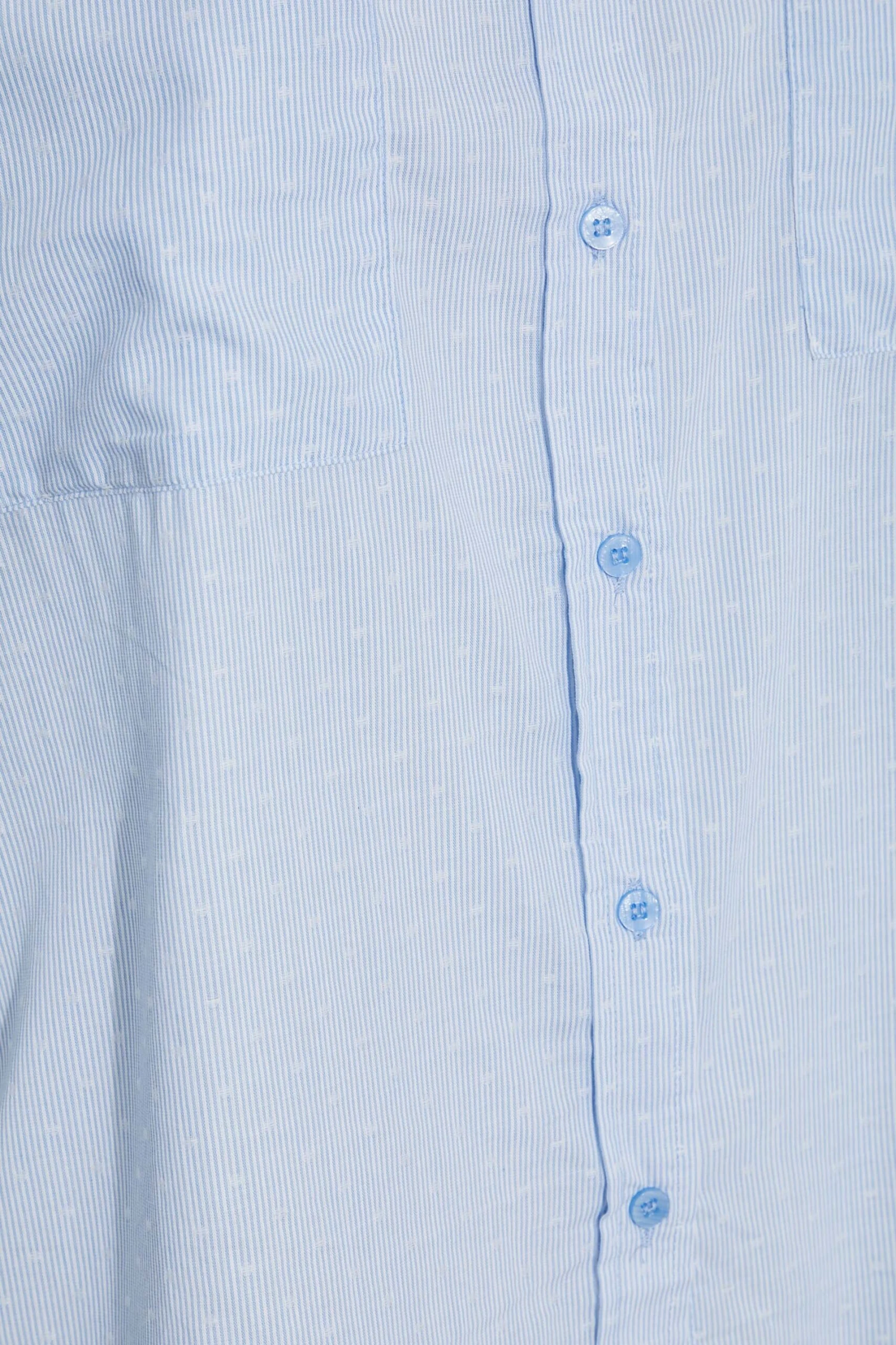 YOURS Curve Light Blue Pocket Oversized Shirt - Image 5