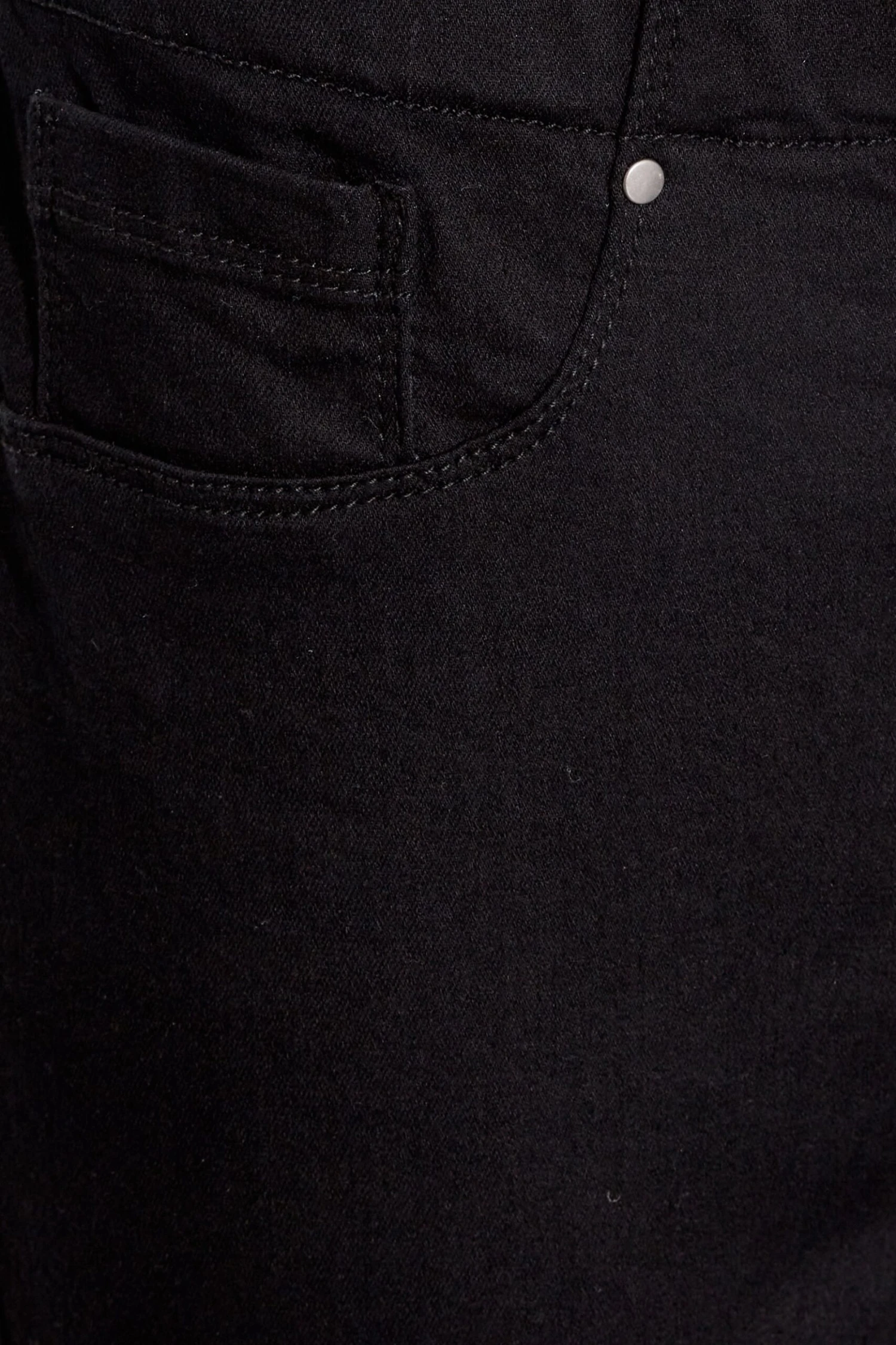 YOURS PETITE Curve Black Stretch JENNY Jeggings - Image 2