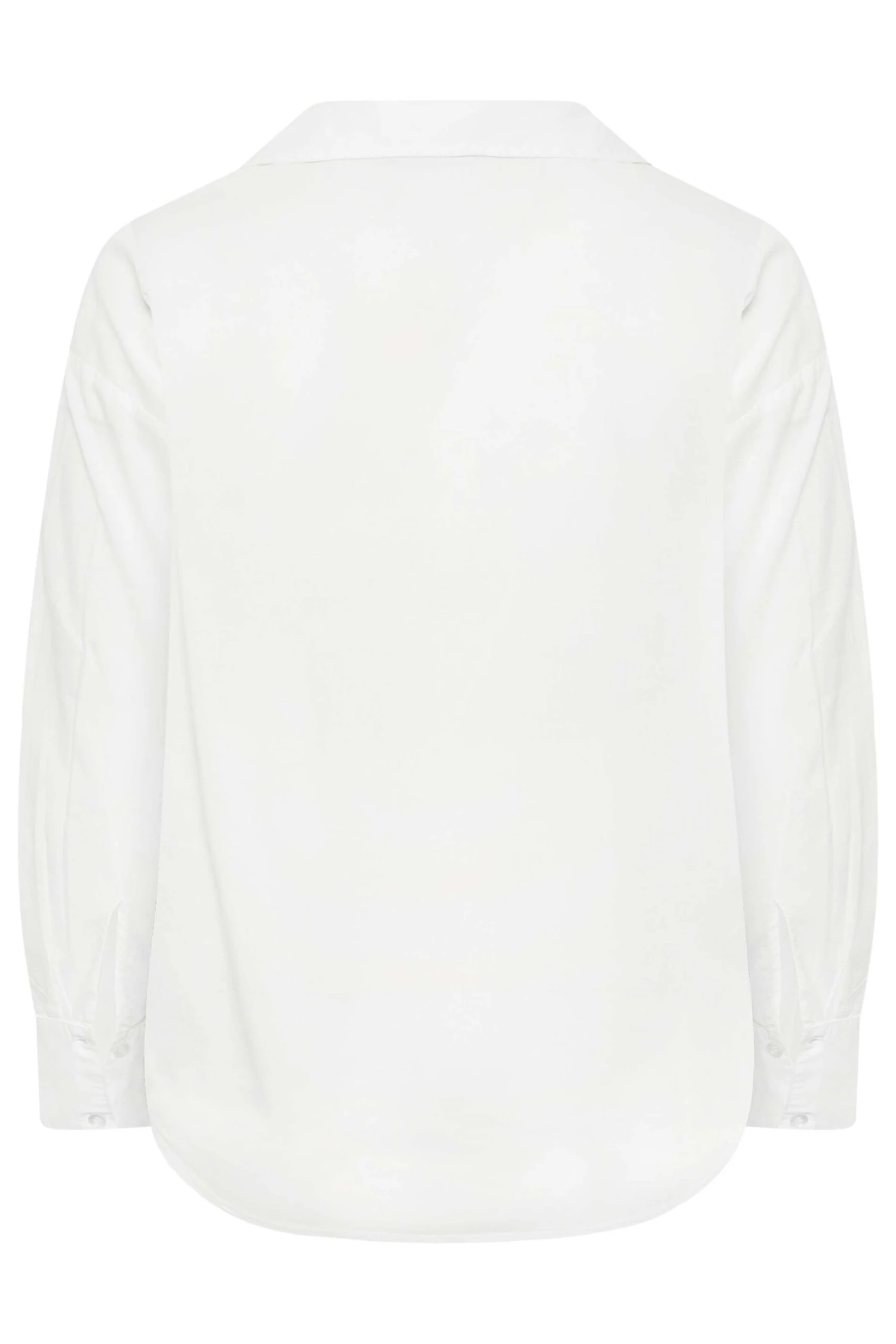 LIMITED COLLECTION Curve White Tie Hem Shirt - Image 6