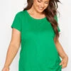 YOURS 3 PACK Curve Green & Black T-Shirts