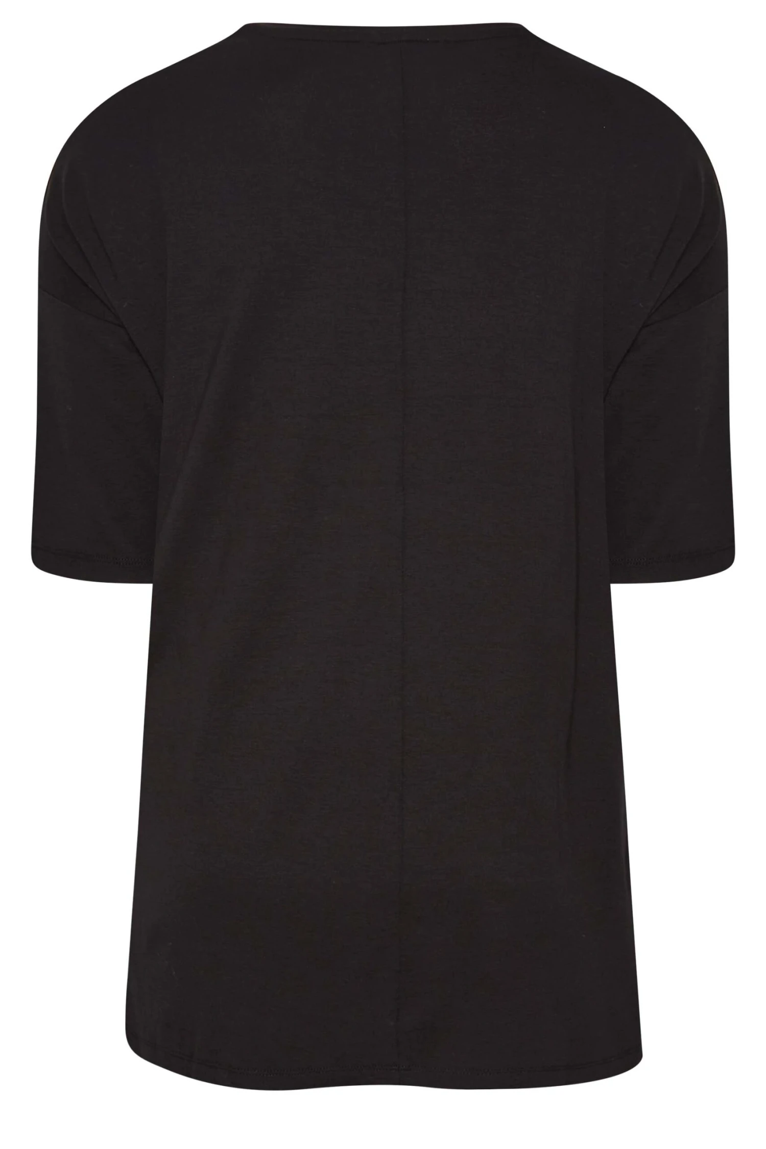 YOURS Curve Black Leopard Print Sequin Top - Image 6