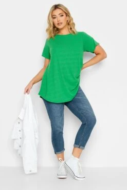 YOURS Curve Dark Blue Cropped GRACE Jeggings