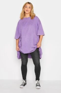 YOURS Curve Black Washed Cat Scratch Stretch GRACE Jeggings