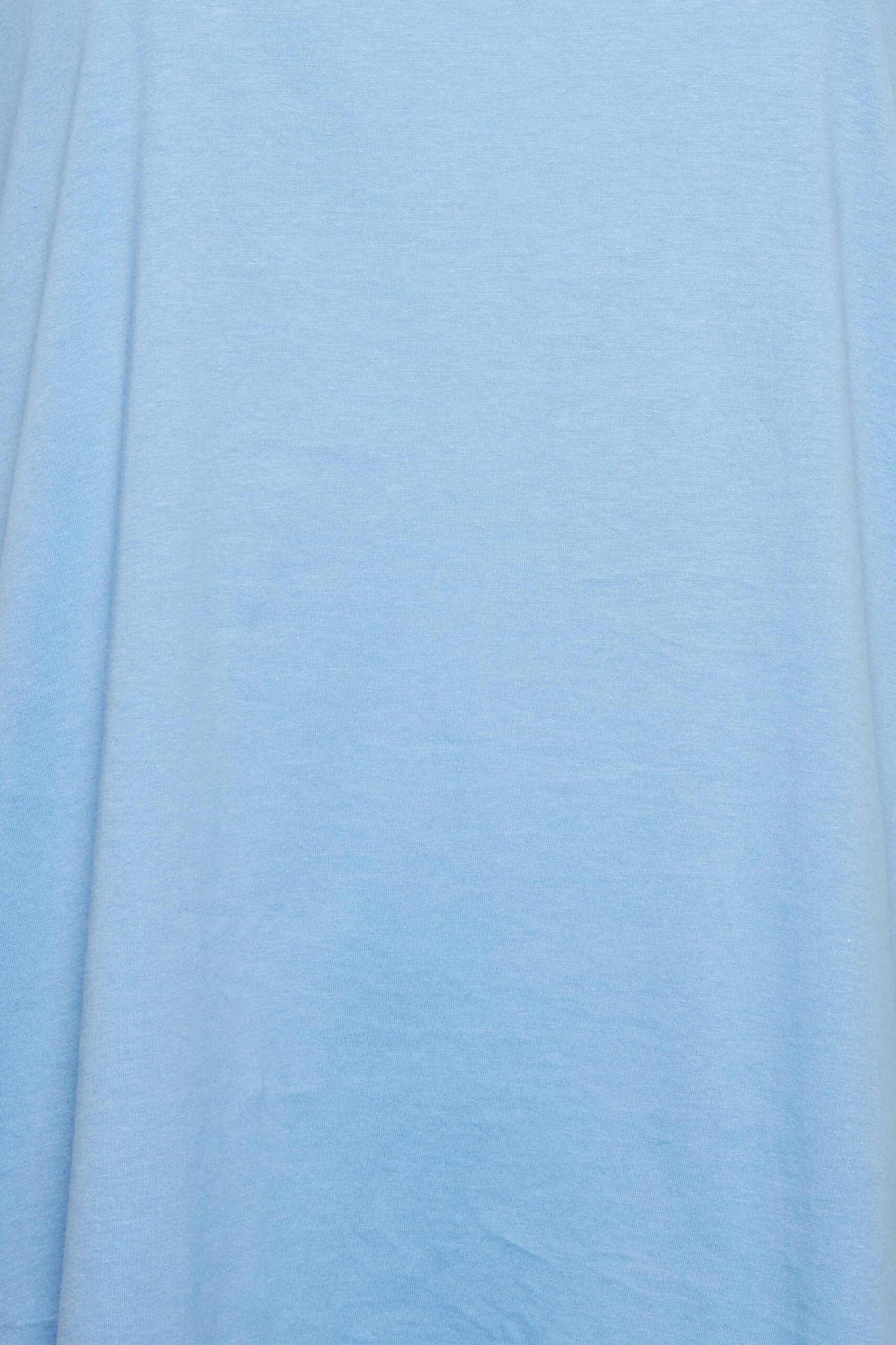 YOURS Curve Blue Frill Sleeve T-Shirt - Image 4